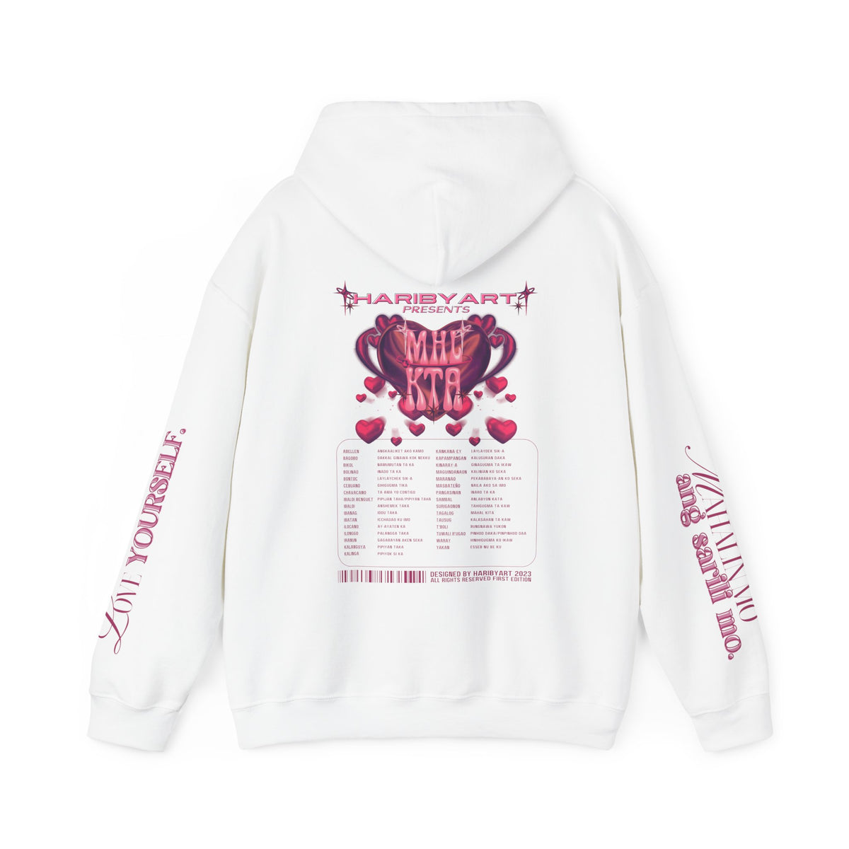 White MHL KTA Hoodie